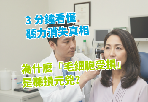 3 分鐘看懂聽力消失真相