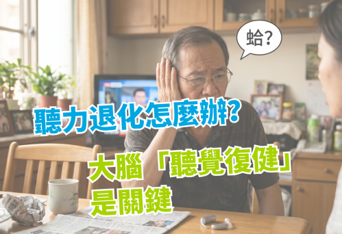 聽力退化怎麼辦？